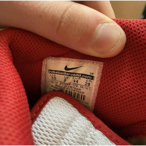 Nike Dunk High 6.0 Hi Rasta Men’s Size 10 Sneakers - Picture 7 of 9